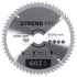 Диск циркулярный Strend Pro TCT 210х2,6х30/20 мм 60Т, по дереву