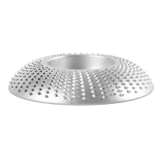 Strend Pro disc, 125 mm, wood rasp, coarse, round, for angle grinder