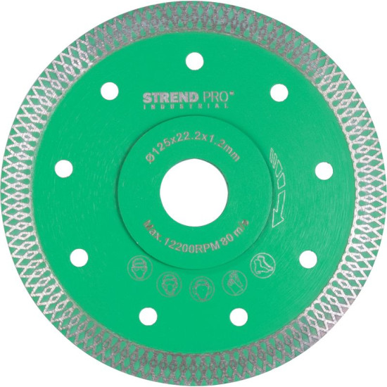 Диск алмазный Strend рro Industriаl 125x22,2x1,2 мм