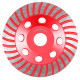 Slīpēšanas disks Strend Pro CGW26, 115 mm, TurboCup, betons Slīpēšanas disks Strend Pro CGW26, 115 mm, TurboCup, betons