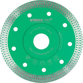Diamond cutting disc Strend Pro Industrial 115x22.2x1.2 mm