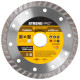 Dimanta griešanas disks 125 mm Strend Pro, Turbo + Dimanta griešanas disks 125 mm Strend Pro, Turbo +