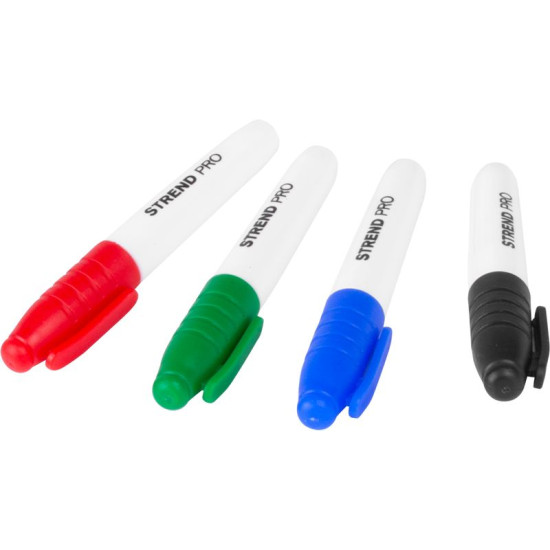 Permanent marker Strend Pro Permanent, color mix, Sellbox 72 pcs