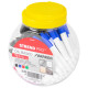 Permanent marker Strend Pro Permanent, color mix, Sellbox 72 pcs