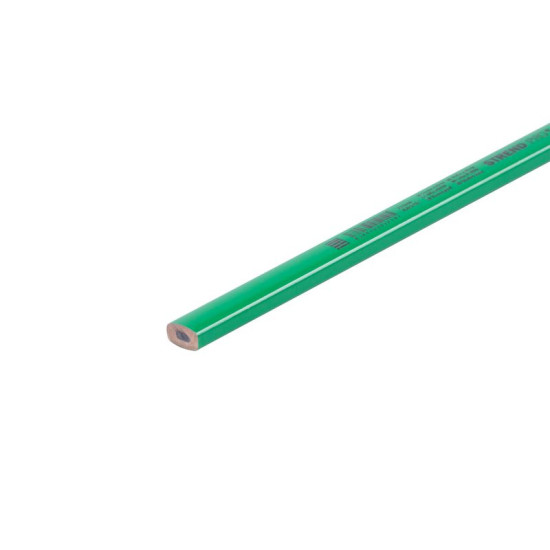 Strend Pro pencil, masonry, 250 mm, black lead, square, for stone, Sellbox 72 pcs