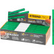 Strend Pro pencil, masonry, 250 mm, black lead, square, for stone, Sellbox 72 pcs
