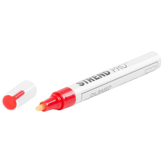 Marker Strend Pro Permanent, ALU, red