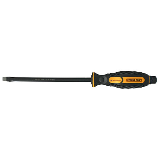 Flat screwdriver Strike 8x200 mm Strend Pro, impact