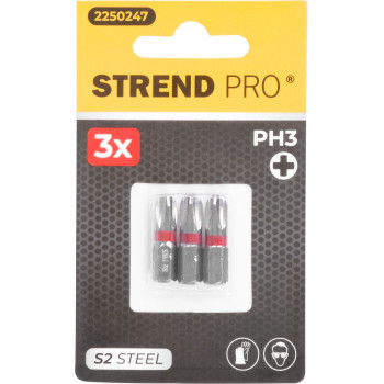 Bit Strend Pro, PH 03, pkg 3 pcs