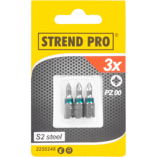 Bit Strend Pro, POZI 00, pkg 3 pcs
