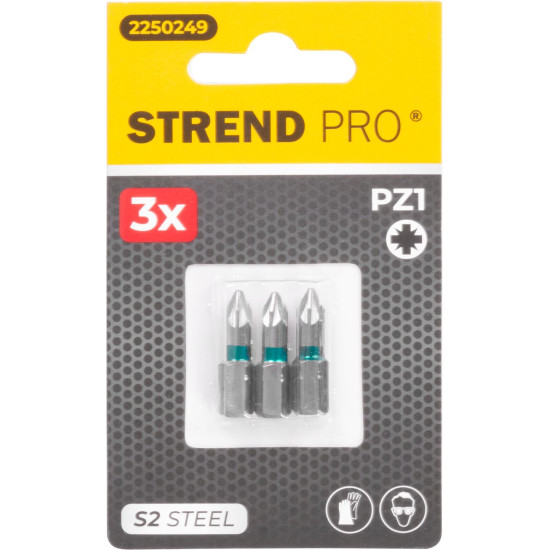 Bit Strend Pro, POZI 01, pkg 3 pcs