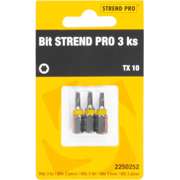 Bit Strend Pro, TX 10, pkg 3 pcs