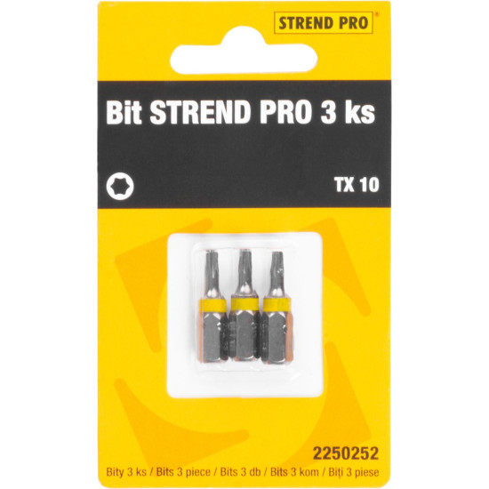 Bit Strend Pro, TX 10, pkg 3 pcs Bit Strend Pro, TX 10, pkg 3 pcs