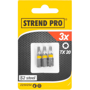 Bit Strend Pro, TX 20, pkg 3 pcs