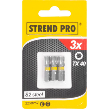 Bit Strend Pro, TX 40, pkg 3 pcs