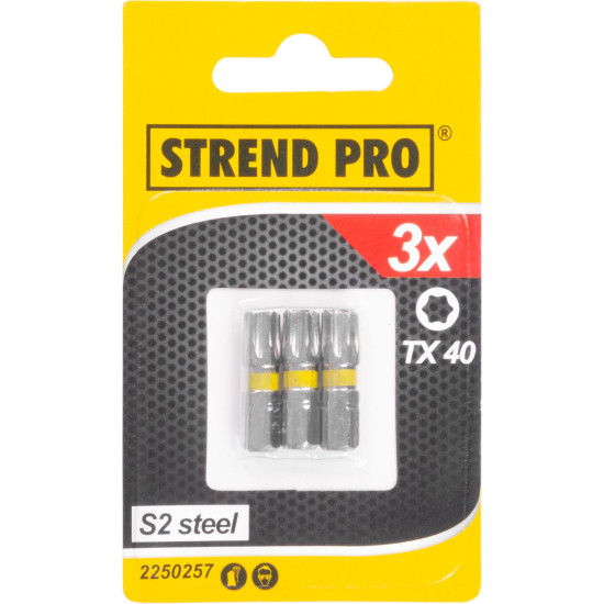 Bit Strend Pro, TX 40, pkg 3 pcs