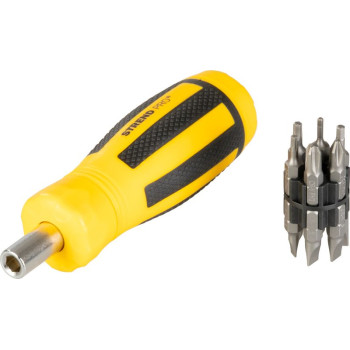 Набор бит с отверткой 12в1 Strend Pro, биты (25мм)