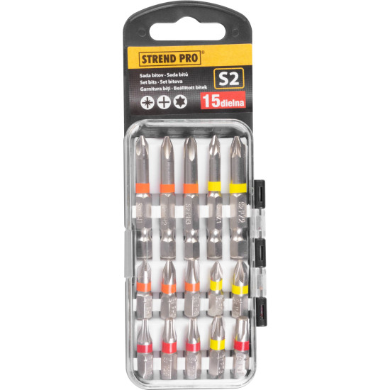 Набор насадок EVE-12076 • 15 шт, 25/50 мм, S2