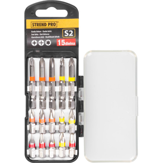 Набор насадок EVE-12076 • 15 шт, 25/50 мм, S2