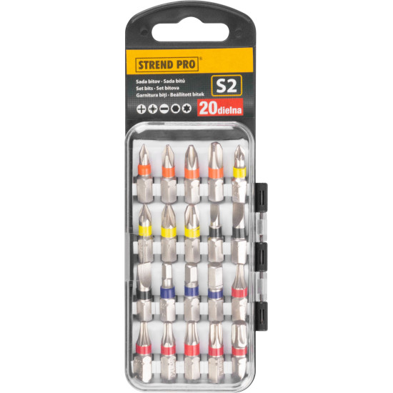 Набор насадок EVE-12079 • 20 шт. 25 мм, S2