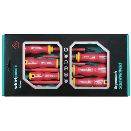 Набор диэлектрических отверток VDE, 6шт. Whirlрower, 1000V, GS