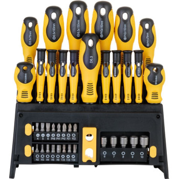 Набор отверток и бит Strend Pro SDB139, 39 пр., Torx+ flat + PH