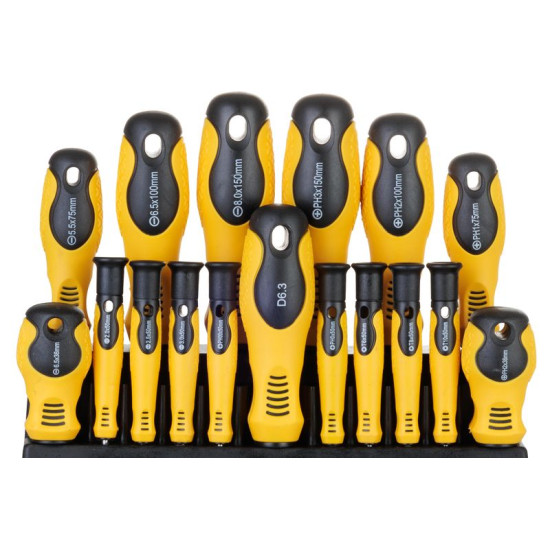 Набор отверток и бит Strend Pro SDB139, 39 пр., Torx+ flat + PH