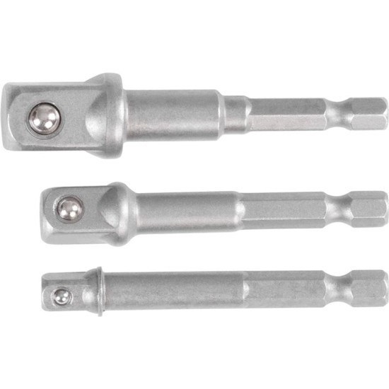 Набор адаптеров Strend Pro для дрели 1/4", 3/8", 1/2"