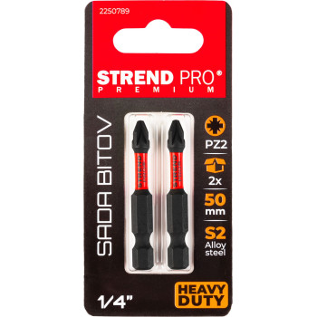 Bit Strend Pro Premium Pozidriv, PZ 2, pack of 2