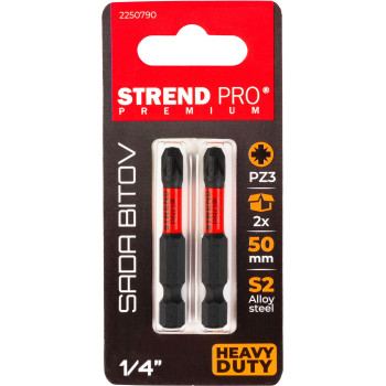 Bit Strend Pro Premium Pozidriv, PZ 3, pack of 2