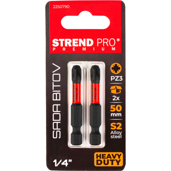 Bit Strend Pro Premium Pozidriv, PZ 3, pack of 2