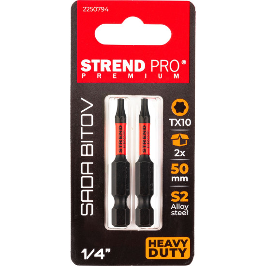 Bit Strend Pro Premium Torx, T10,  2 pcs