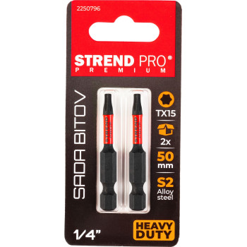 Bit Strend Pro Premium Torx, T15,  2 pcs