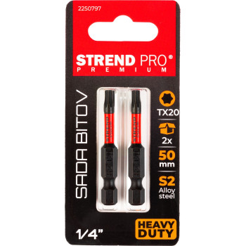 Bit Strend Pro Premium Torx, T20,  2 pcs