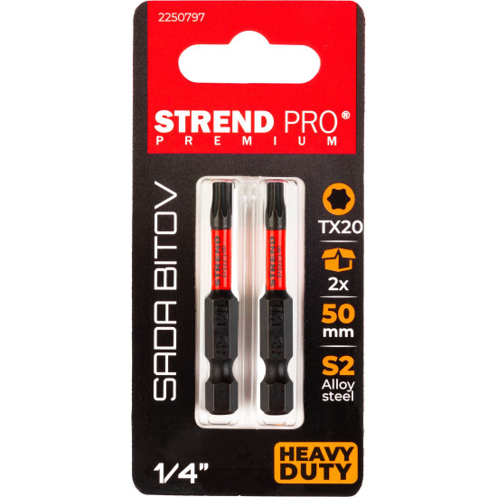 Bit Strend Pro Premium Torx, T20,  2 pcs