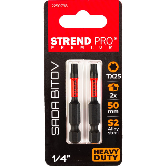 Bit Strend Pro Premium Torx, T25,  2 pcs