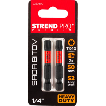 Bit Strend Pro Premium Torx, T40,  2 pcs