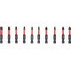 Strend Pro Premium bit set, PH, PZ, TORX, S2 strength, 1/4", 50mm, 10 pieces Strend Pro Premium bit set, PH, PZ, TORX, S2 strength, 1/4", 50mm, 10 pieces