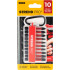 Strend Pro Premium bit set, PH, PZ, TORX, S2 strength, 1/4", 50mm, 10 pieces