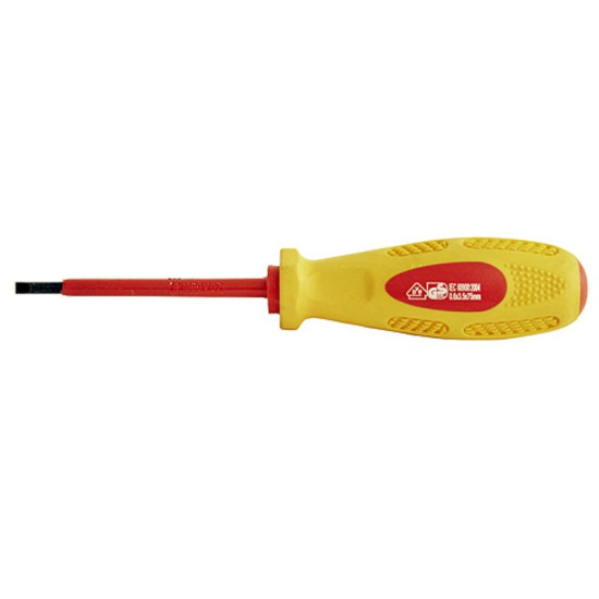 Skrūvgriezis izolēts SL 6,5x150 mm Strend Pro, 1000V Skrūvgriezis izolēts SL 6,5x150 mm Strend Pro, 1000V