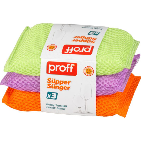 Sponge Strend Pro, 3 gab., jauktas krāsas Sponge Strend Pro, 3 gab., jauktas krāsas