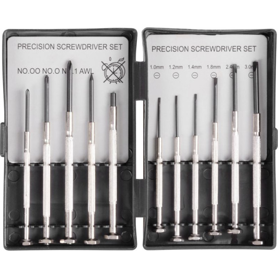 Набор прецензионных мини-отверток Strend Pro, 11 шт.