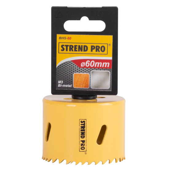 Riņķzāģis Strend Pro BHS44, 60mm, M3 Bi-metāls