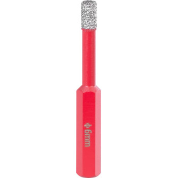 Riņķzāģis ar dimanta apmali Strend Pro Premium DCB12, 06 mm, turētājs HEX, profesionāls
