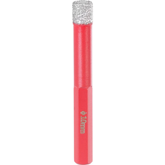 Riņķzāģis ar dimanta apmali Strend Pro Premium DCB12, 10 mm, turētājs HEX, profesionāls Riņķzāģis ar dimanta apmali Strend Pro Premium DCB12, 10 mm, turētājs HEX, profesionāls