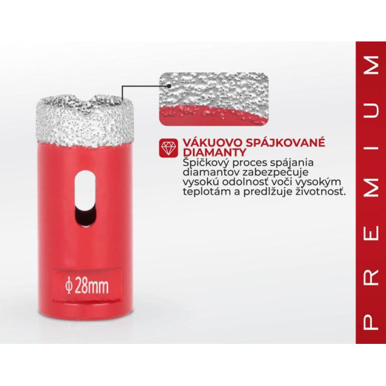 Riņķzāģis ar dimanta apmali Strend Pro Premium DCB11, 028 mm, M14, profesionāls Riņķzāģis ar dimanta apmali Strend Pro Premium DCB11, 028 mm, M14, profesionāls
