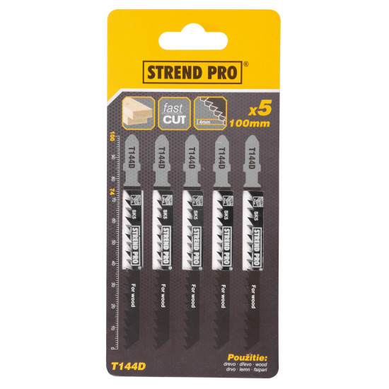 Zāģa asmens Strend Pro T144D 100 mm, 6z, pkg 5gab