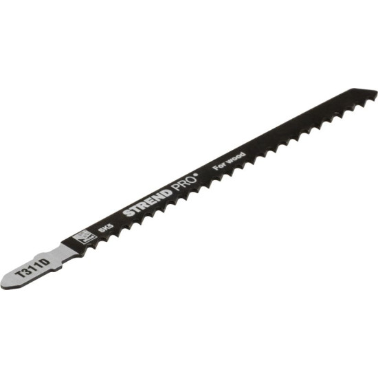 Пилка лобзика Strend Pro T311D 132 мм, 6z, по дереву, упак. 5 шт.