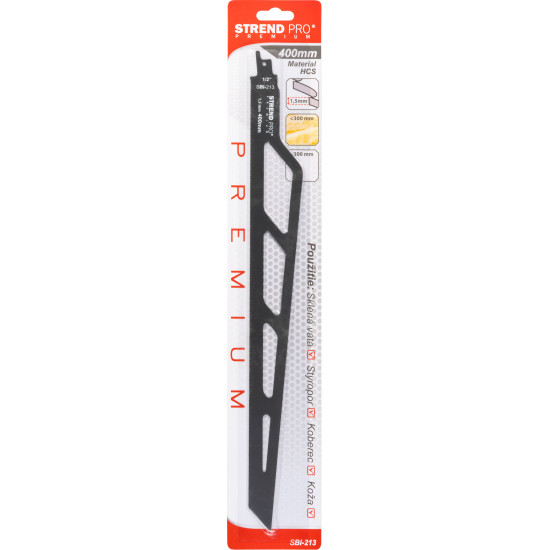 Zāģa asmens Strend Pro SBI-213, 400 / 1,50 mm,  HCS
