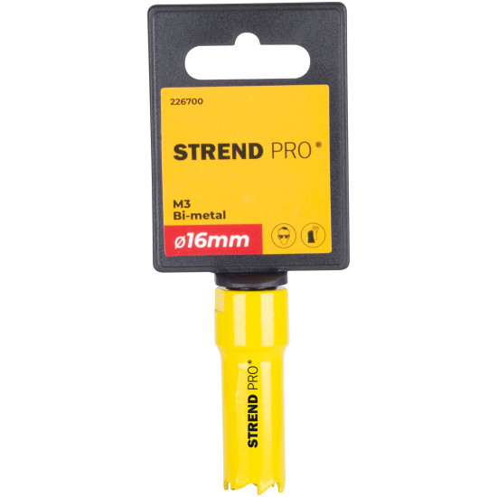 Коронка по металлу Strend Pro BHS44, 16 мм, Bi-metal M3